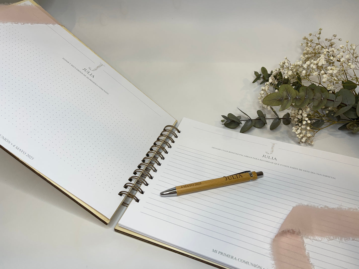 Álbum de Firmas Personalizado – Recuerdos Únicos para Eventos Especiales