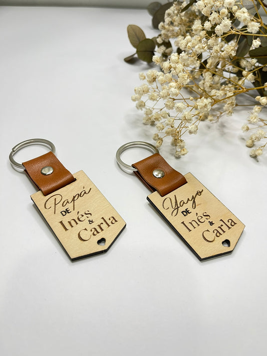 Llavero Personalizado – Día del Padre o del Abuelo